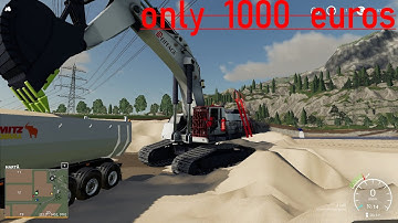 LIEBHERR 9150 XL TRACKS EIFFAGE v1.5 FS19 MODS