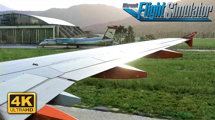 (4K) Flight Simulator 2023 - MAXIMUM GRAPHICS - A320CEO - Stunning Landing At Innsbruck Airport