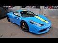 Ferrari 458 Speciale wrapped Azzurro Dino!