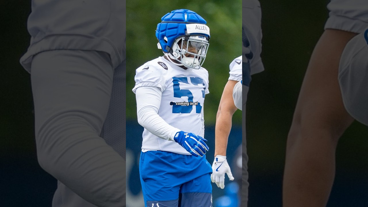 2026 INDIANAPOLIS COLTS MOST IMPORTANT, NO. 10: LB CJ Allen
