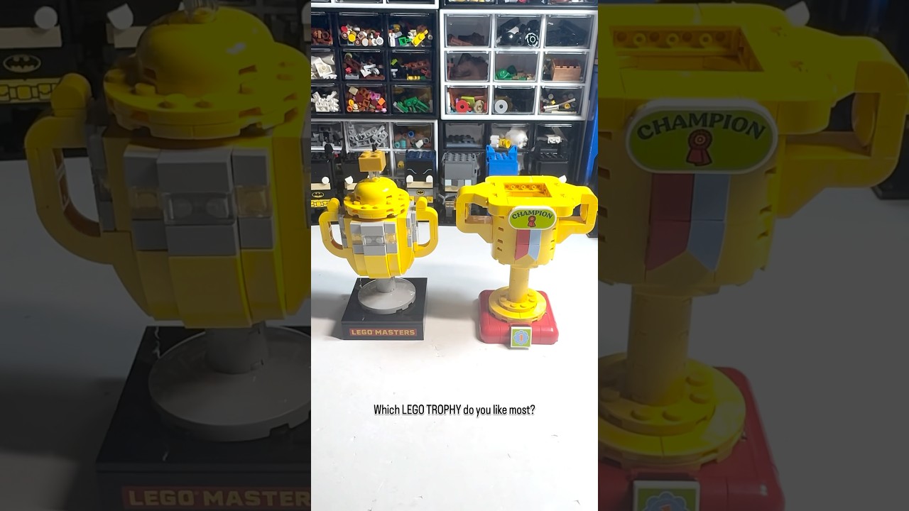 My LEGO trophy collection is growing! 