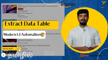 UiPath | Extracting Amazon Products and Prices Made Easy | Modern Activity | UiAutomation | தமிழில்
