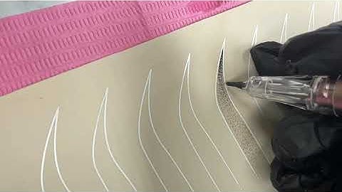 Ombré Brow on Latex Skin FFW