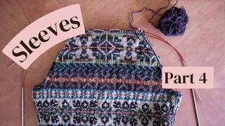 Knitting A Marie Wallin Sweater, Part 4: Sleeves