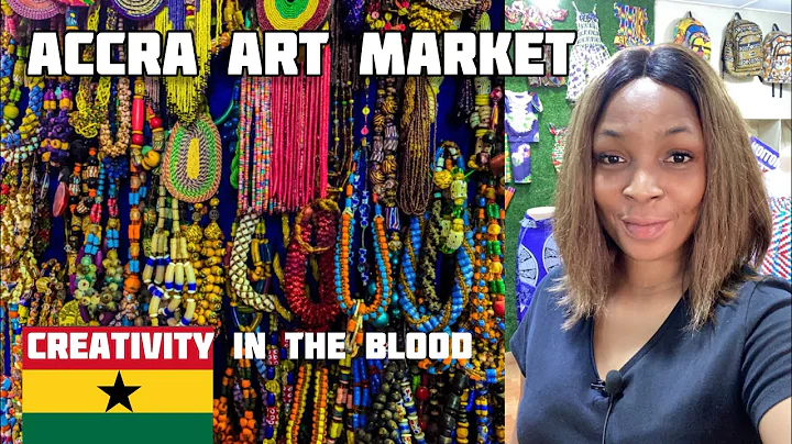 My first time visiting Accra arts market as a Nigerian #arts#tradition#nigeriansinghana#