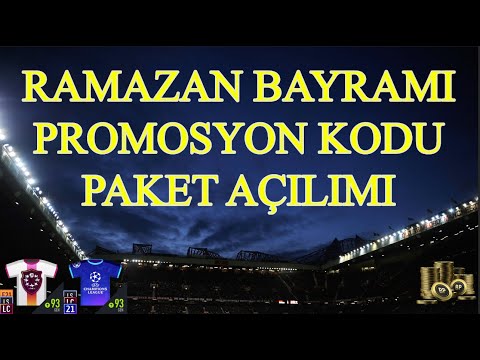 RAMAZAN BAYRAMI PROMOSYON KODU GELDİ ! / PAKET AÇILIMI / FIFA ONLINE 4