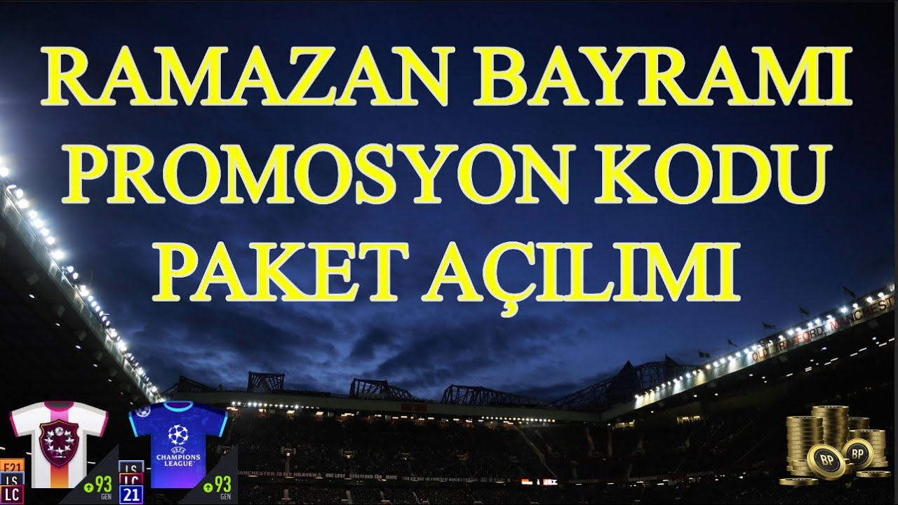 RAMAZAN BAYRAMI PROMOSYON KODU GELDİ ! / PAKET AÇILIMI / FIFA ONLINE 4