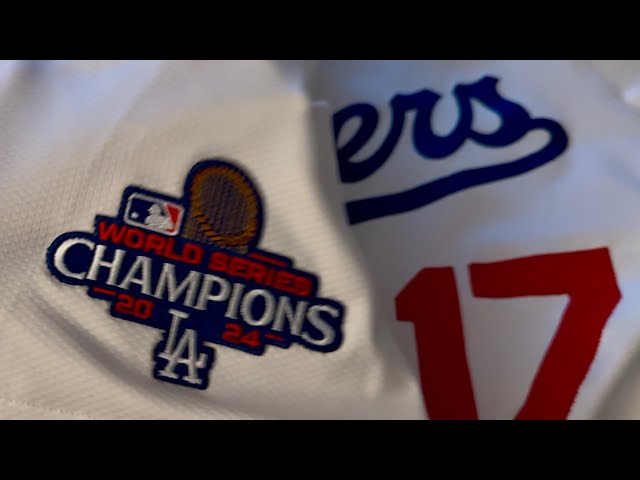 大谷翔平 ワールドシリーズ制覇ユニフォーム開封 Shohei Ohtani World