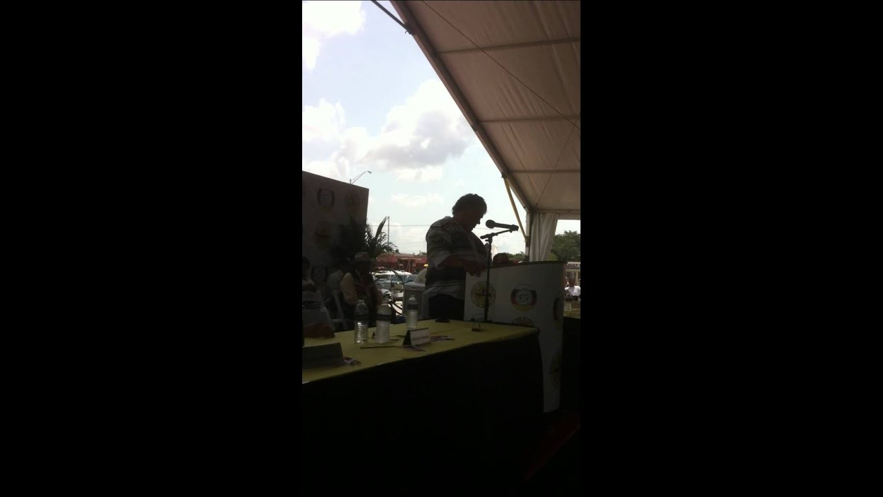 Seminole Chief James Billie acceptance Speech 6-6-2011