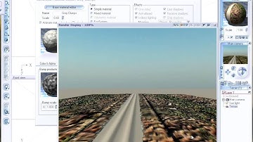 Creating road based on material distribution [VP2]