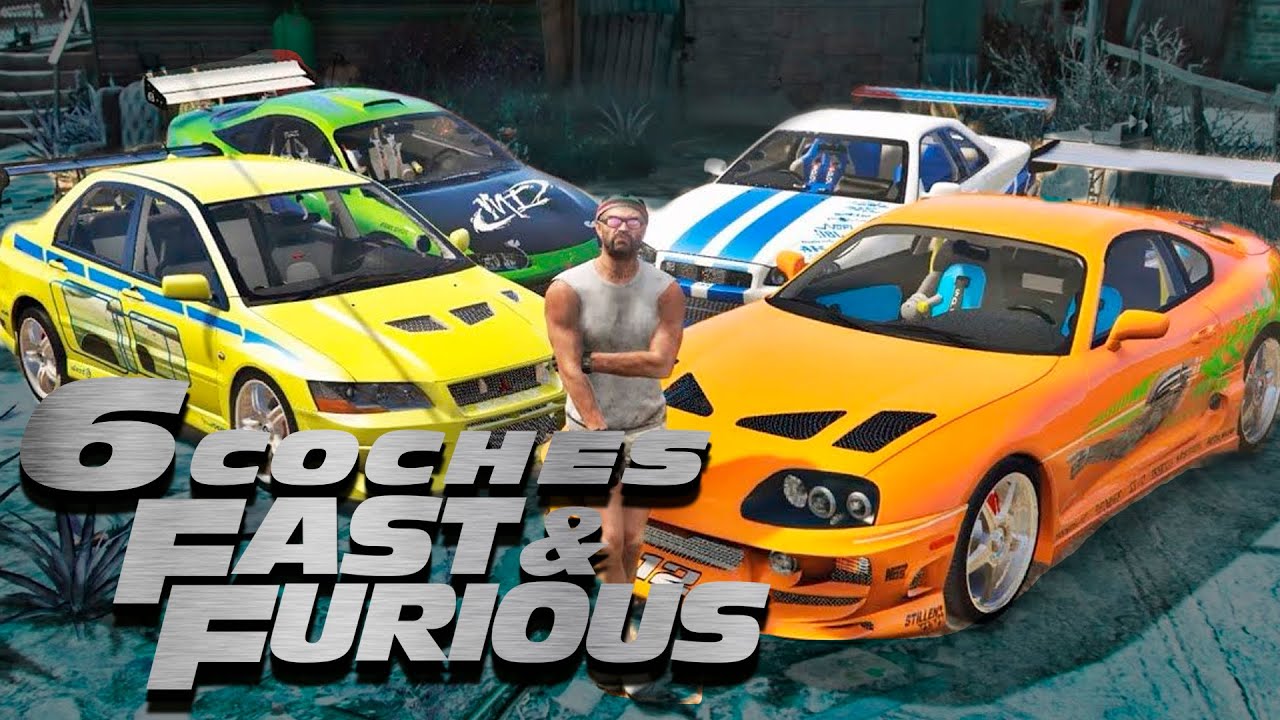 6 COCHES de *FAST & FURIOUS* que DEBES TUNEAR 