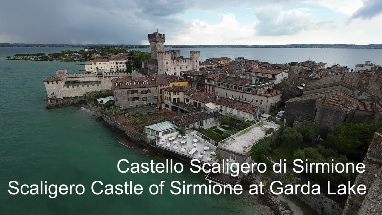 Scaligero Castle of Sirmione at Garda Lake (Castello Scaligero di Sirmione)