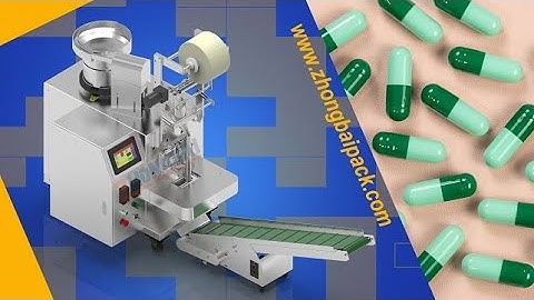 Automatic Capsule Counting Filling Packing Machine