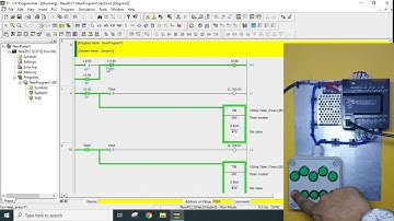 Tutorial PLC 8: Running light 1 Omron Cp1e [Bahasa Malaysia]