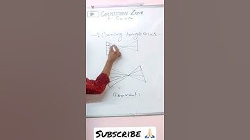 #shorts #maths #reasoning counting triangle trick |fast calculation trick 64