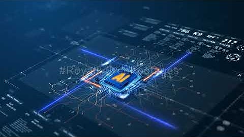 Artificial Intelligence Intro video | artificial intelligence background video | AI tech backgrounds