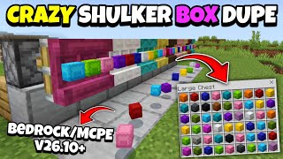 New Duplication Glitch In Minecraf Bedrock for v26.10 Mcpe! || ( 100% Work )