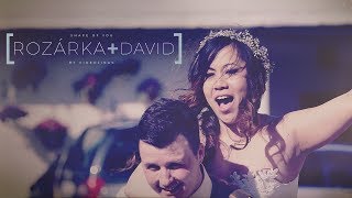 Svatební 'SHAPE OF YOU' klip - Rozárka & David (VideoJinak)