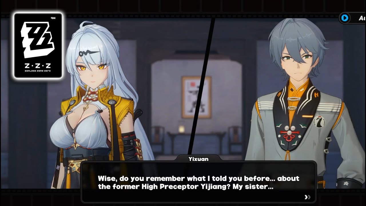 Yixuan tell Wise about Yijiang and Her Past - Zenless Zone Zero