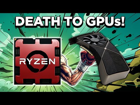 Видео: NEW Ryzen APU BEATS RTX 40 GPUs!