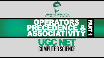 Operators precedence & Associativity part 1
