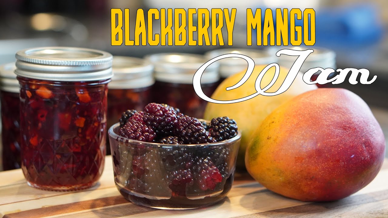 Canning Blackberry Mango <mark style="font-weight:bold;">Jam with Pectin