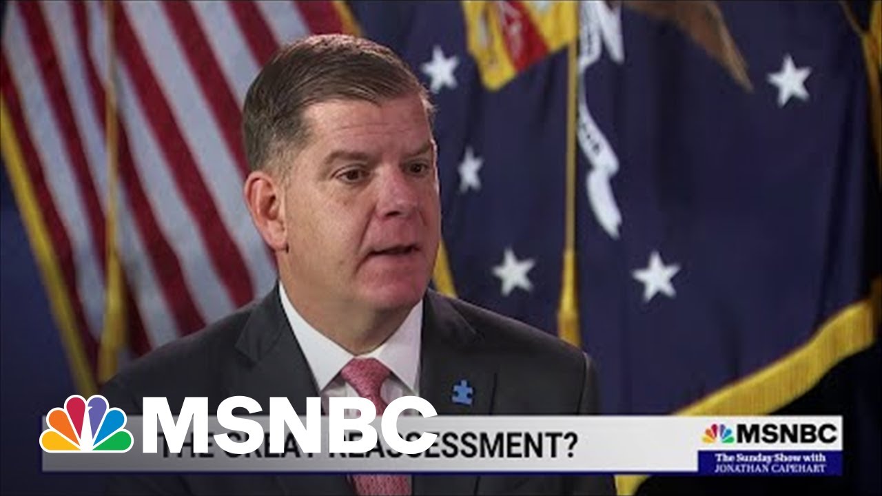 Labor Secretary Marty Walsh On The State of the Workplace - YouTube