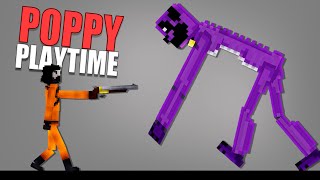 Poppy Playtime capitulo 3 no People Playground com Mods