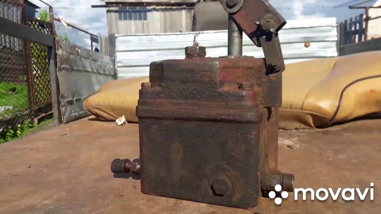 Домкрат для прицепа самосвала