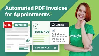 Automated PDF Invoices for Appointment Booking Business Automated PDF Invoices for Appointment Booking Business