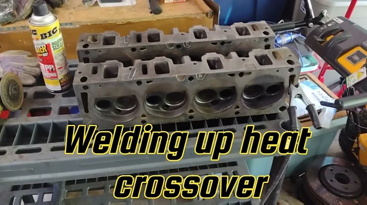 Welding/closing up heat crossover in engine head how to