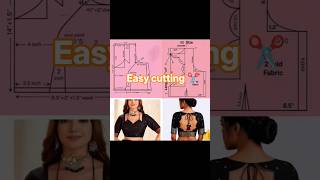 Beautiful Back Neck Blouse Design Cutting & Stitching #fashion #youtubeshorts #trending#viral#shorts