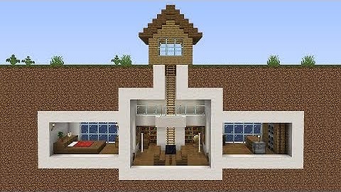 Minecraft - How to build a Secret Hidden Underground Base #minecraft