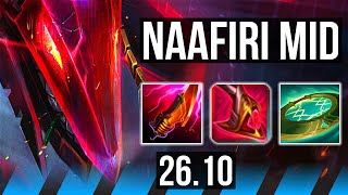 NAAFIRI vs LEBLANC (MID) | Deathfire Touch | NA Grandmaster | 26.10