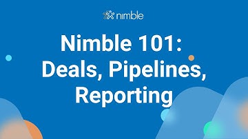 Deals, Pipelines, & Reporting