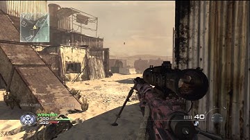 Call of Duty MW2 xWAx Karma VS. Setariiiiiiiiii 1v1 Quickscopes