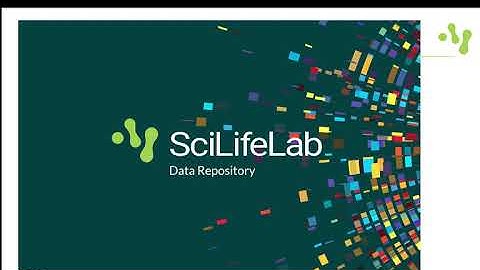SciLifeLab Data Repository Metadata record tutorial