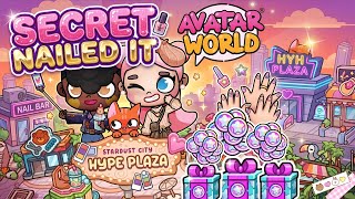 SECRET NAILED IT FREE COINS | AVATAR WORLD | PAZU screenshot 5