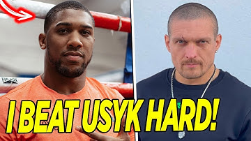 Anthony Joshua WILL HARD BEAT Usyk in REVENGE! Anthony Joshua NAMED FAVORITE BOXER! Mike Tyson Fury