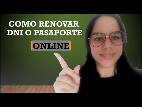 📢COMO RENOVAR DNI