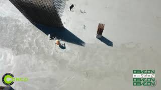 Santana West Level 1 concrete placement - Conco/Devcon