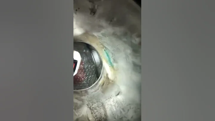 Опасно!!!!исузу двигатель 4HK1 частая проблема трещина блока#4hk1#манипулятор#исузу