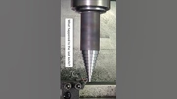 Even though the error is small, the processing still cannot be completed #process #lathe #machining