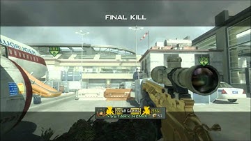MW3 no-scope silent shot across the map in terminal