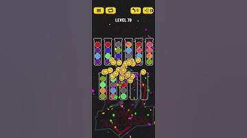 Ball Sort Puzzle | Level 78 | No Extra tube | Single Level