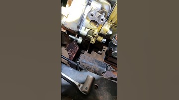 Mitsubishi canter 4D33 injection pump timing marks#shortvideo #