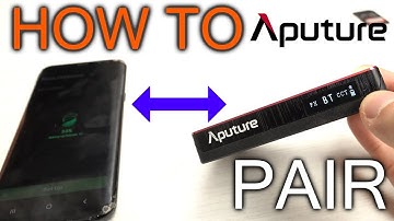 How to Connect / Reset Aputure MC to Phone Application Sidus Link