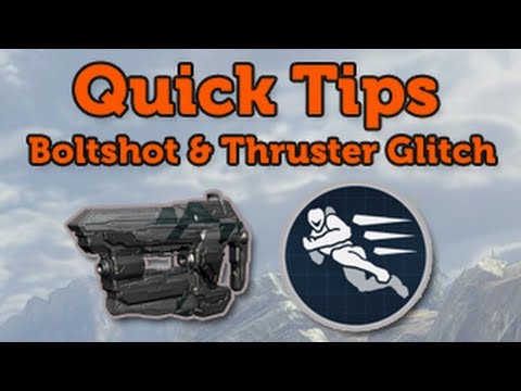 Halo 4 Quick Tips: Boltshot Reload & Thruster Lift Glitch