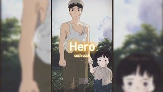 Sad Anime Moment! HERO Cash Cash -story wa 30detik #anime #short #music