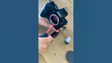 SONY A7RV SENSOR CLEANING #sony #sonyalpha #sonya7rv #videoequipment #videography #photography